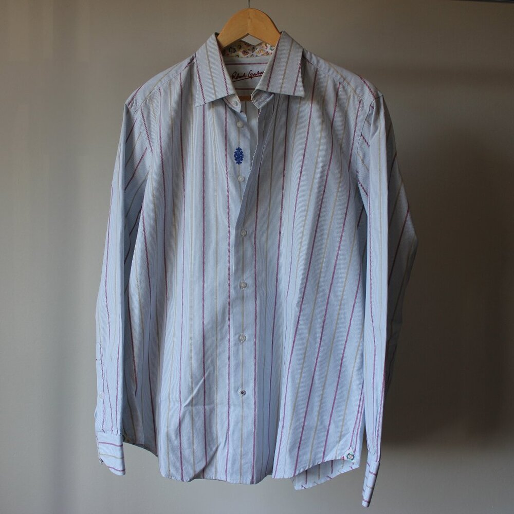 Robert Graham Blue Shirt